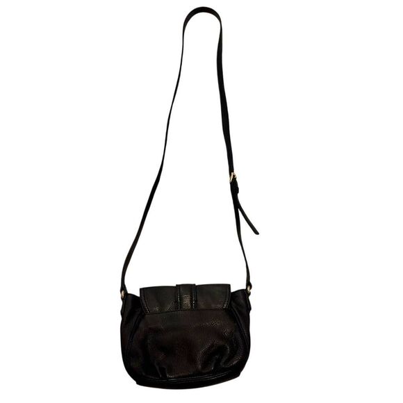 Michael Kors Small Black Leather Flap Bag Crossbody - Picture 6 of 15